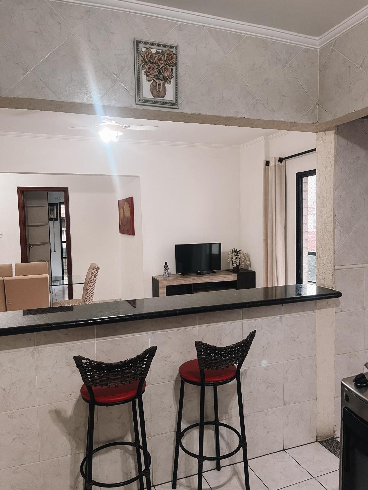 Apartamento Vila Tupy - Ar Condicionado - Praia Grande Ngoại thất bức ảnh